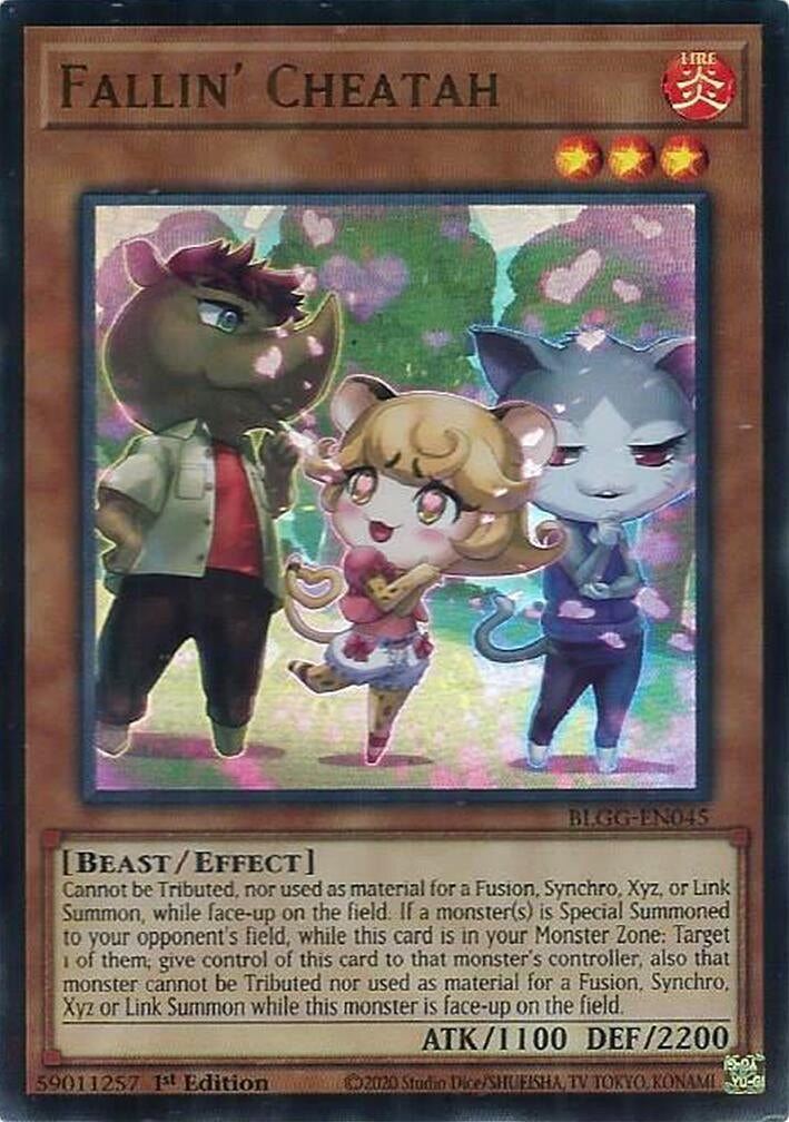Fallin' Cheatah (BLGG-EN045) (Battles of Legend: Glorious Gallery)
