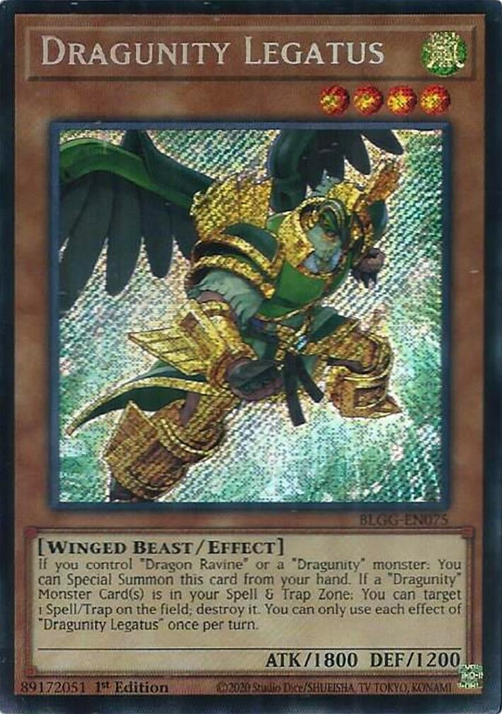 Dragunity Legatus (BLGG-EN075) (Battles of Legend: Glorious Gallery)