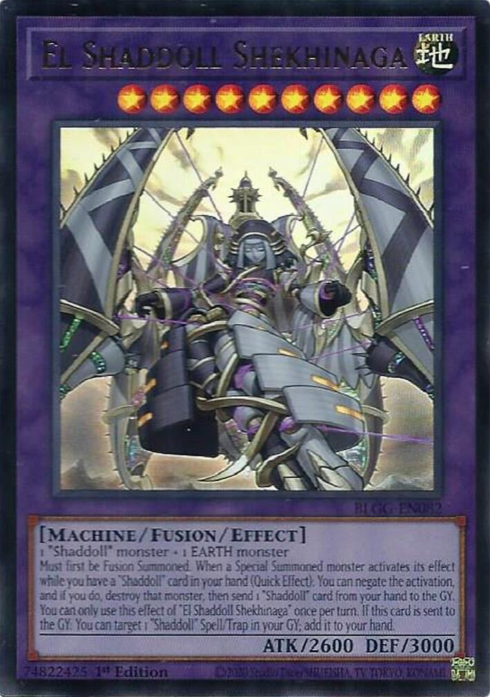 El Shaddoll Shekhinaga (BLGG-EN082) (Battles of Legend: Glorious Gallery)