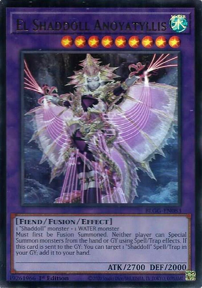 El Shaddoll Anoyatyllis (BLGG-EN083) (Battles of Legend: Glorious Gallery)