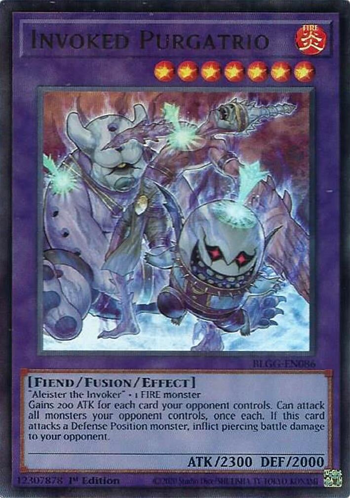 Invoked Purgatrio (BLGG-EN086) (Battles of Legend: Glorious Gallery)