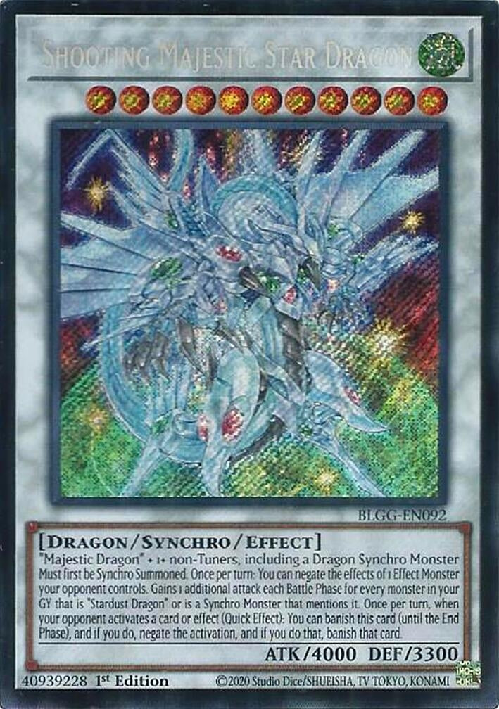 Shooting Majestic Star Dragon (BLGG-EN092) (Battles of Legend: Glorious Gallery)