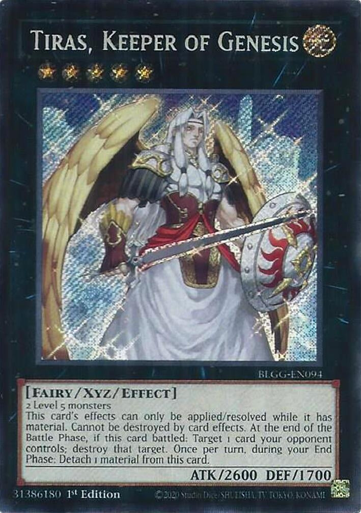 Tiras, Keeper of Genesis (BLGG-EN094) (Battles of Legend: Glorious Gallery)