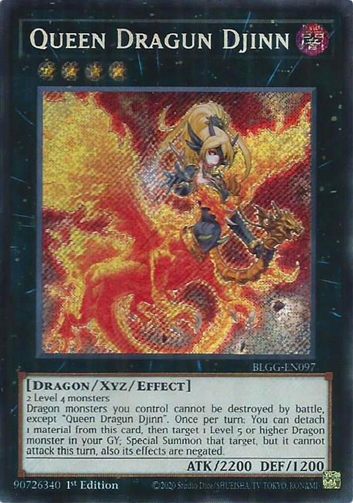 Queen Dragun Djinn (BLGG-EN097) (Battles of Legend: Glorious Gallery)