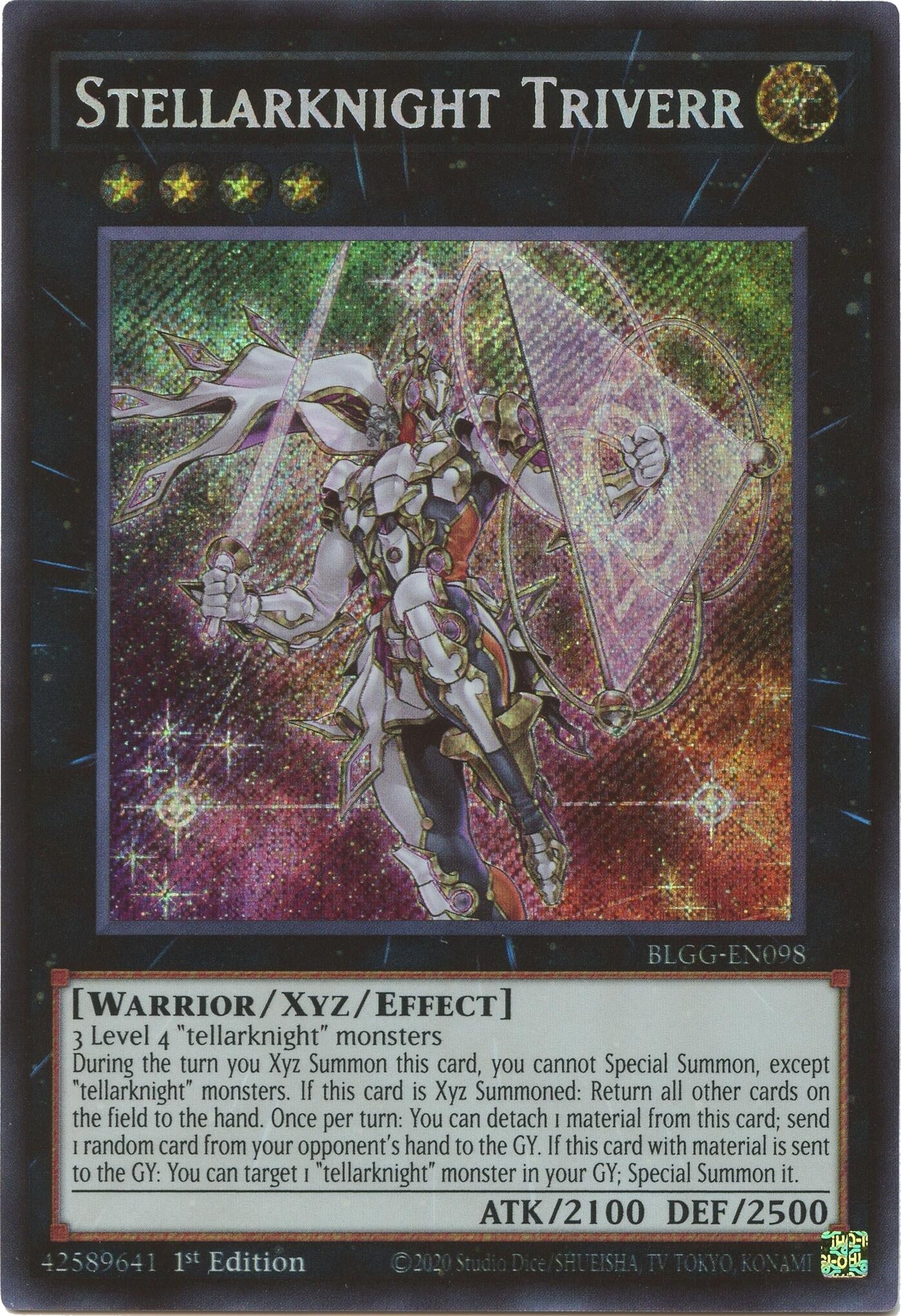 Stellarknight Triverr (BLGG-EN098) (Battles of Legend: Glorious Gallery)