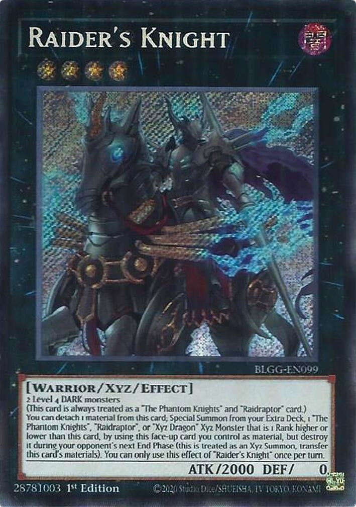 Raider's Knight (BLGG-EN099) (Battles of Legend: Glorious Gallery)