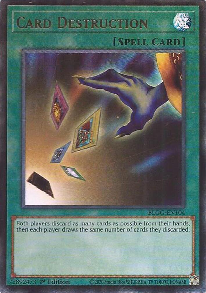 Card Destruction (BLGG-EN104) (Battles of Legend: Glorious Gallery)