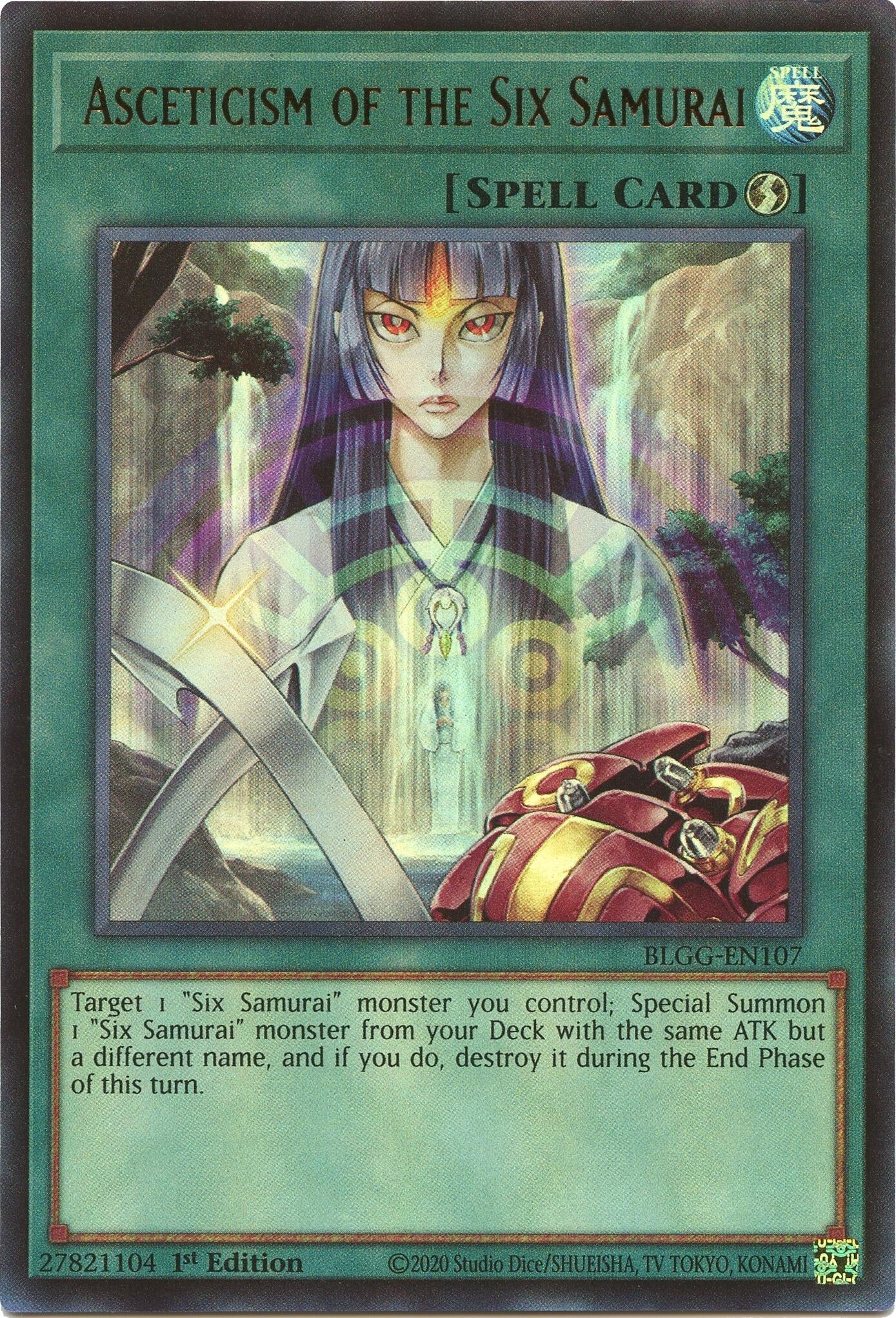 Asceticism of the Six Samurai (BLGG-EN107) (Battles of Legend: Glorious Gallery)