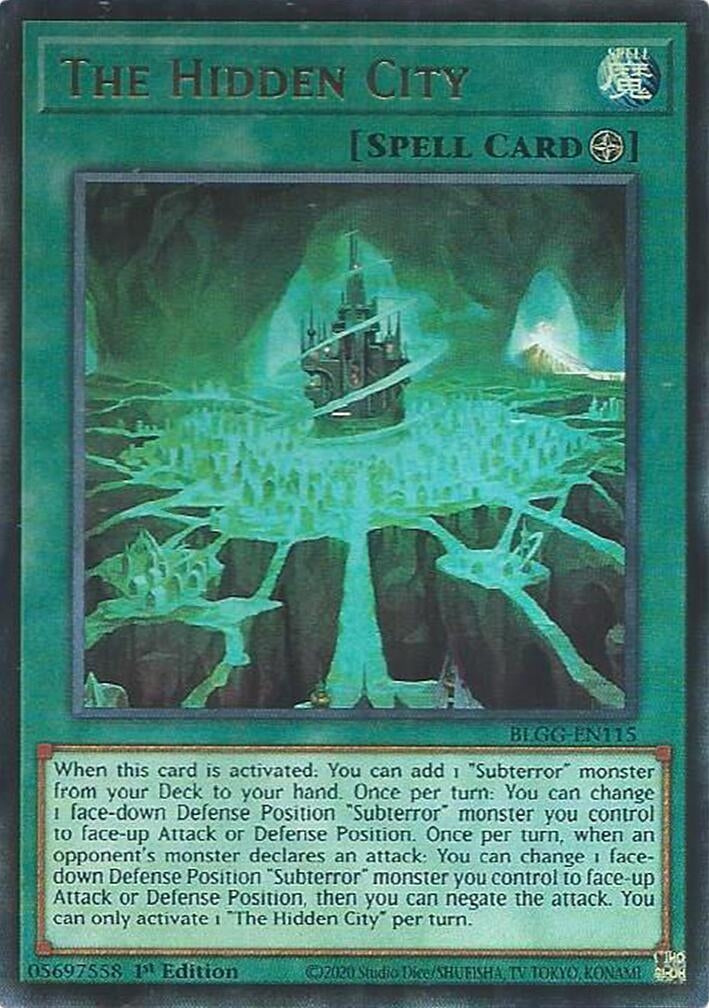 The Hidden City (BLGG-EN115) (Battles of Legend: Glorious Gallery)