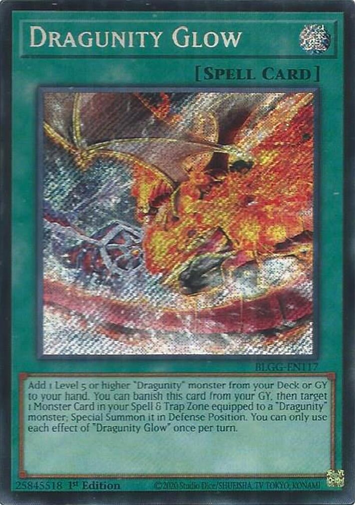 Dragunity Glow (BLGG-EN117) (Battles of Legend: Glorious Gallery)