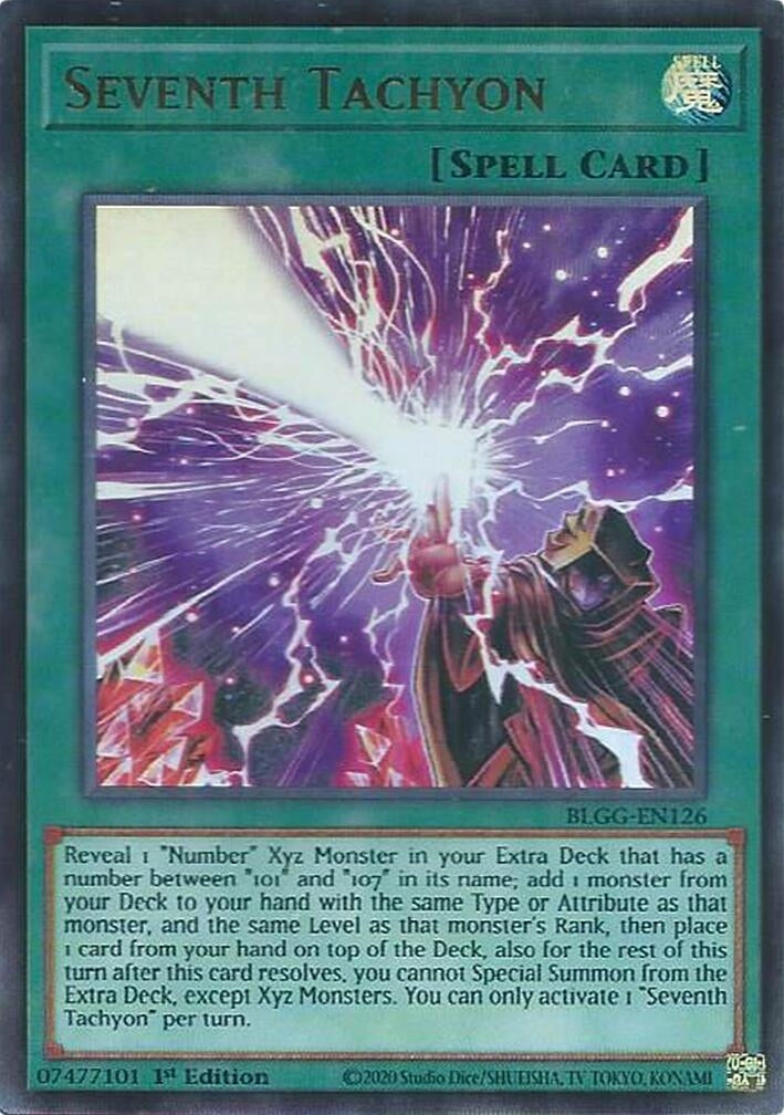 Seventh Tachyon (BLGG-EN126) (Battles of Legend: Glorious Gallery)