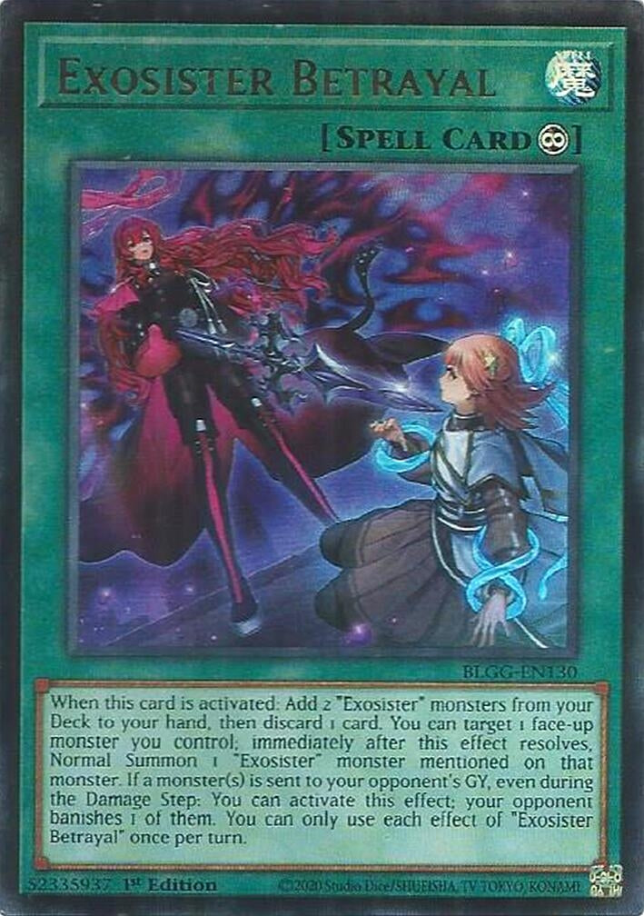 Exosister Betrayal (BLGG-EN130) (Battles of Legend: Glorious Gallery)