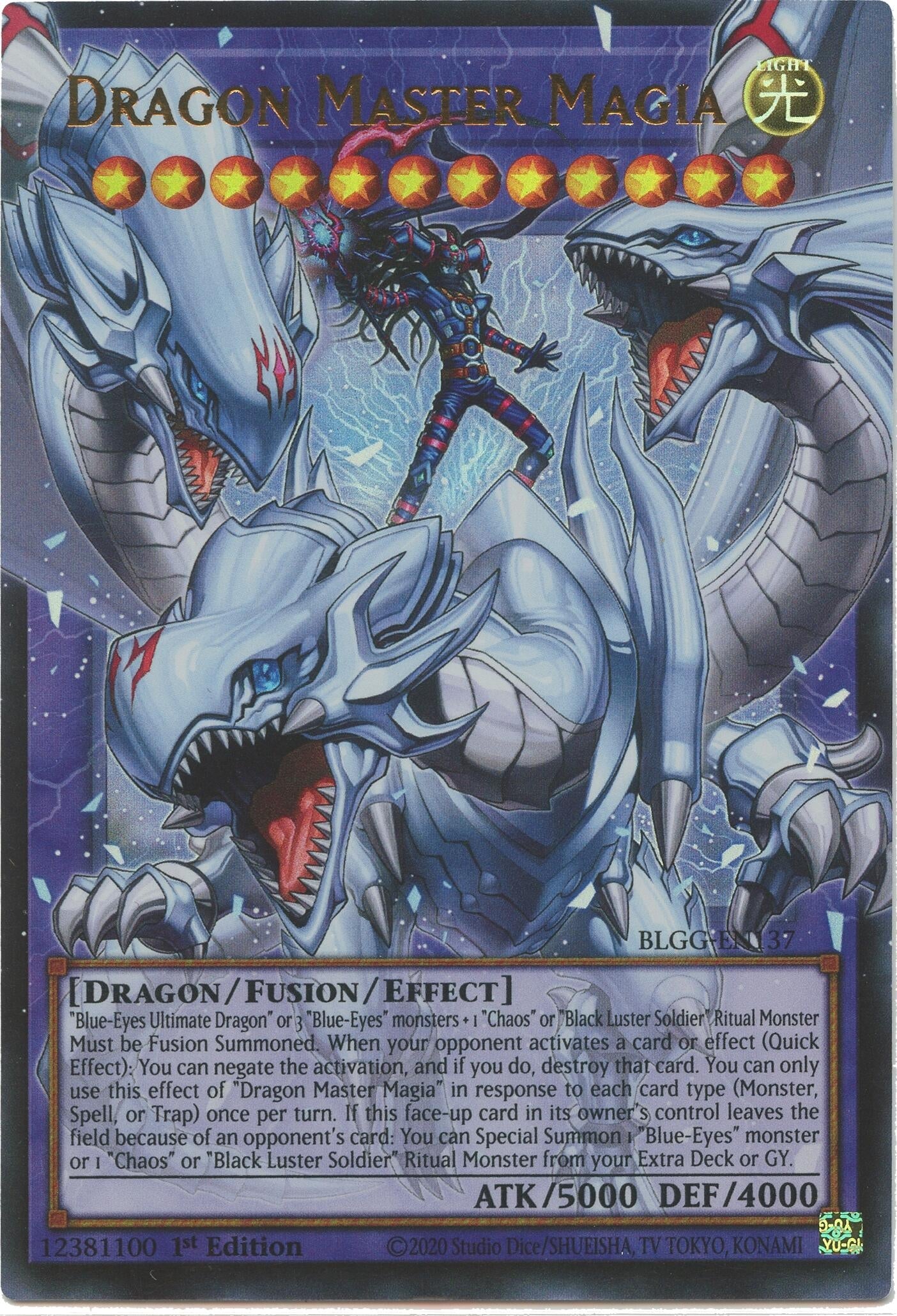 Dragon Master Magia (BLGG-EN137) (Battles of Legend: Glorious Gallery)