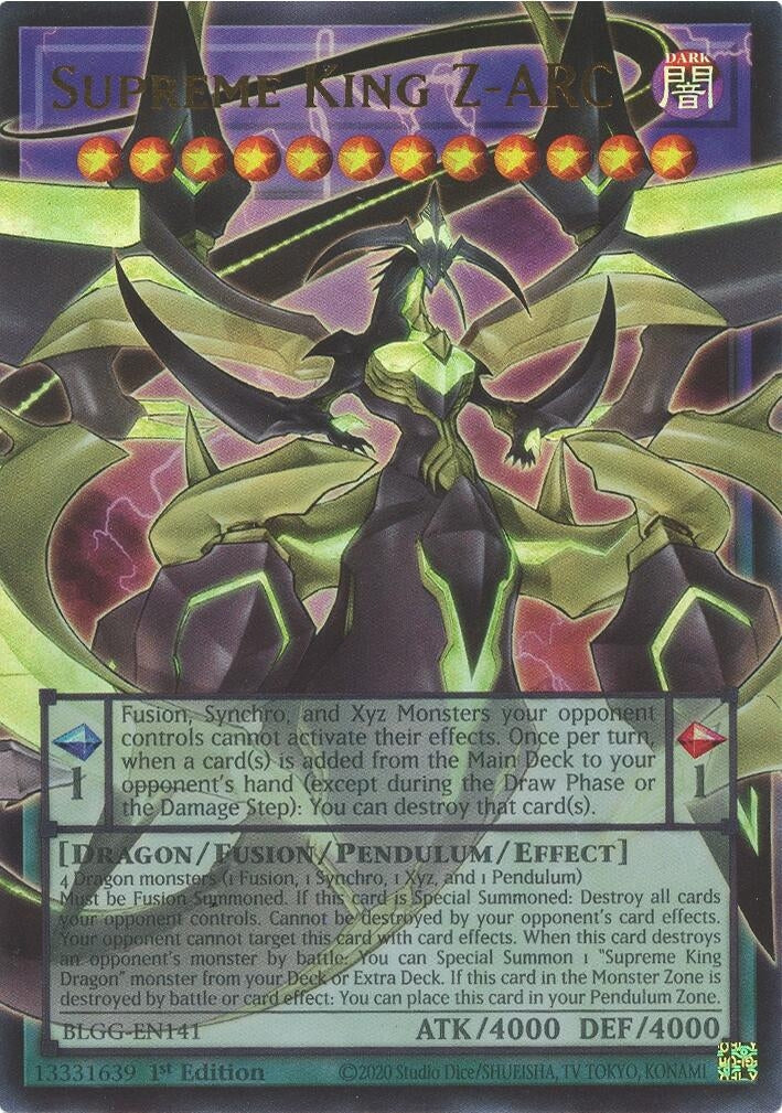 Supreme King Z-ARC (BLGG-EN141) (Battles of Legend: Glorious Gallery)