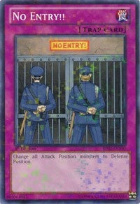 No Entry!! (Mosaic Rare) (BP02-EN190) (BP02)
