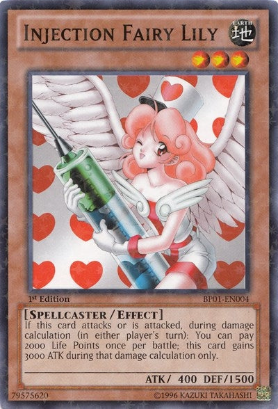 Image for Injection Fairy Lily (Starfoil) (BP01-EN004) (BP01) - YuGiOh