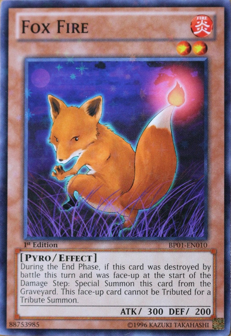 Image for Fox Fire (Starfoil) (BP01-EN010) (BP01) - YuGiOh