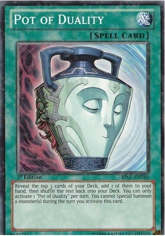 Image for Pot of Duality (Starfoil) (BP01-EN046) (BP01) - YuGiOh
