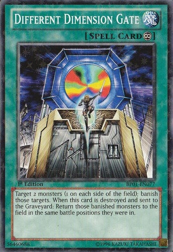 Image for Different Dimension Gate (Starfoil) (BP01-EN077) (BP01) - YuGiOh