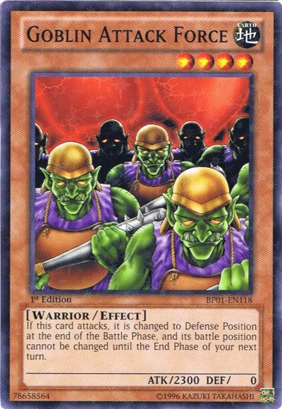 Image for Goblin Attack Force (Starfoil) (BP01-EN118) (BP01) - YuGiOh