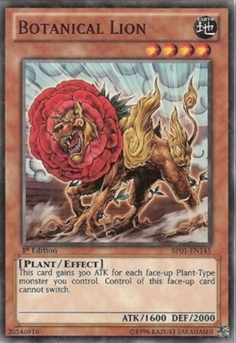 Image for Botanical Lion (Starfoil) (BP01-EN145) (BP01) - YuGiOh