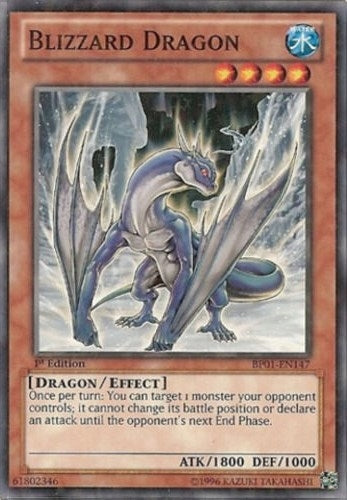 Image for Blizzard Dragon (Starfoil) (BP01-EN147) (BP01) - YuGiOh