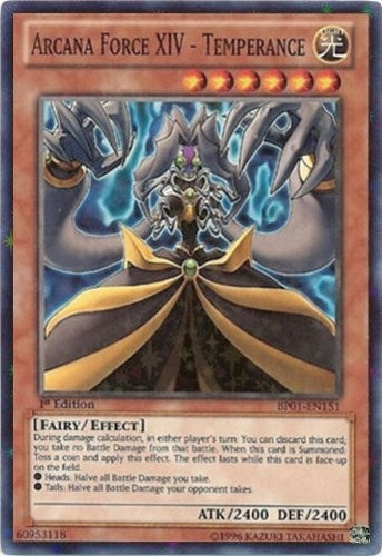 Image for Arcana Force XIV - Temperance (Starfoil) (BP01-EN151) (BP01) - YuGiOh