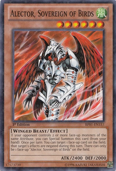 Image for Alector, Sovereign of Birds (Starfoil) (BP01-EN153) (BP01) - YuGiOh