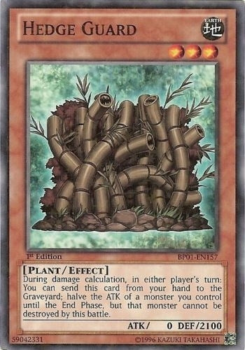 Image for Hedge Guard (Starfoil) (BP01-EN157) (BP01) - YuGiOh