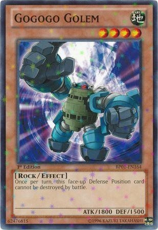 Image for Gogogo Golem (Starfoil) (BP01-EN164) (BP01) - YuGiOh