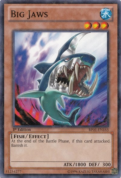 Image for Big Jaws (Starfoil) (BP01-EN165) (BP01) - YuGiOh