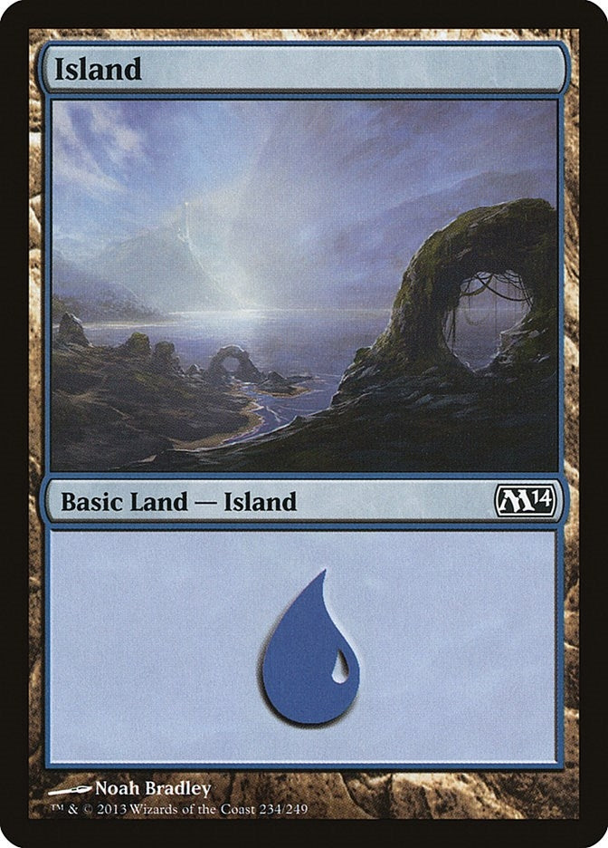 Image for Island (234) (234) (Magic 2014 (M14)) - Magic: The Gathering