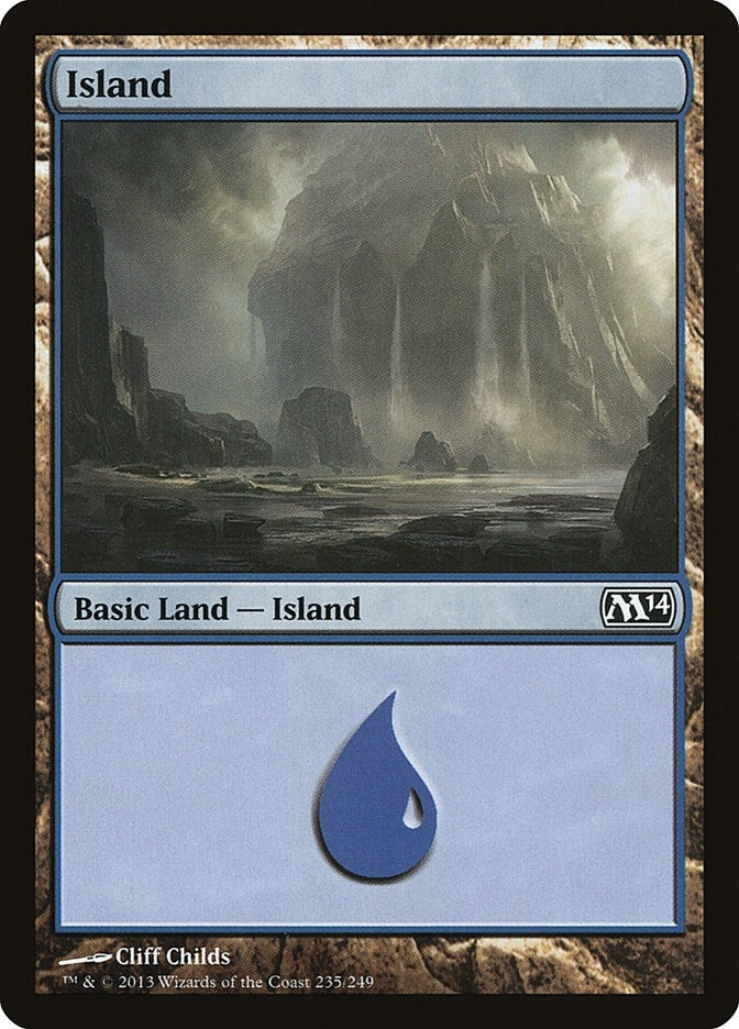 Image for Island (235) (235) (Magic 2014 (M14)) - Magic: The Gathering