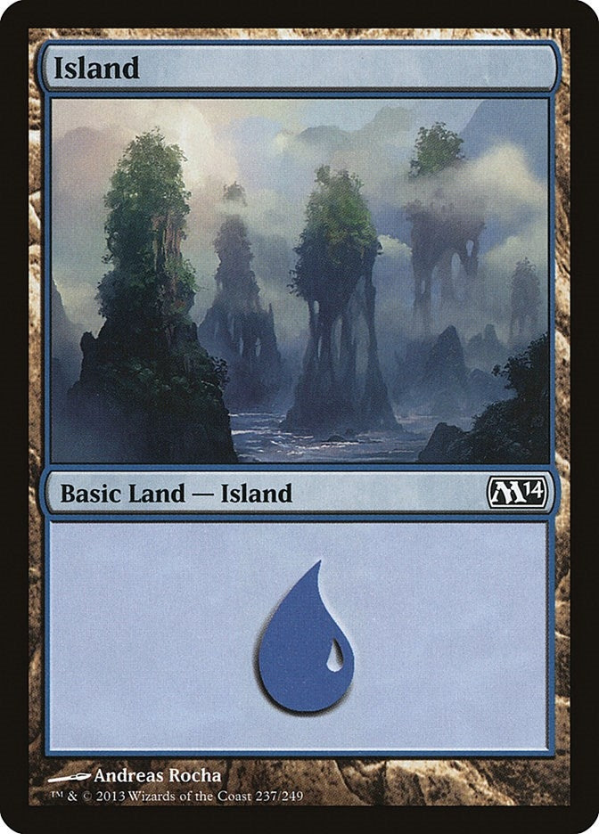 Image for Island (237) (237) (Magic 2014 (M14)) - Magic: The Gathering