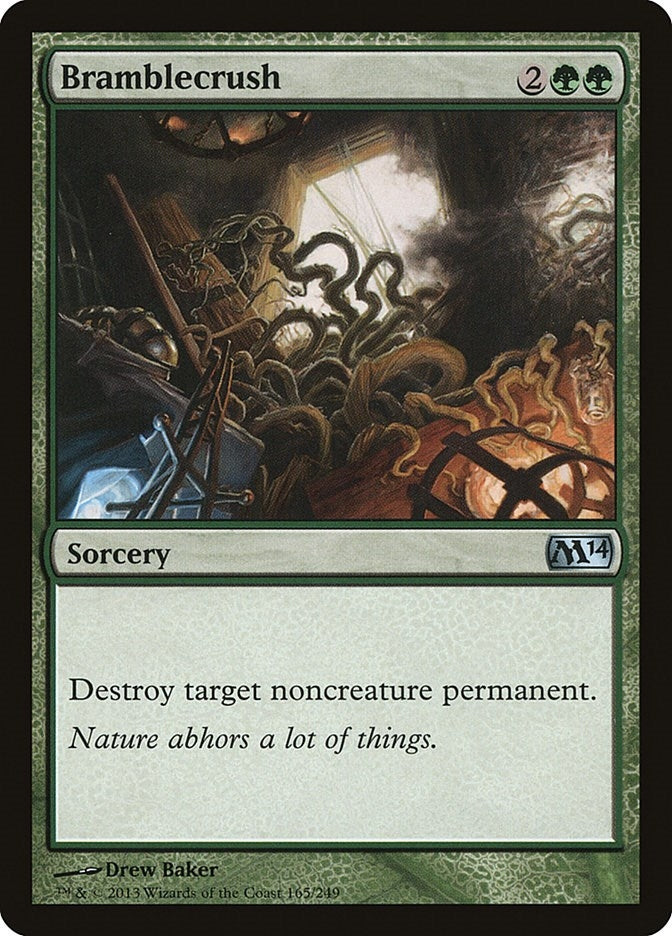 Image for Bramblecrush (165) (Magic 2014 (M14)) - Magic: The Gathering