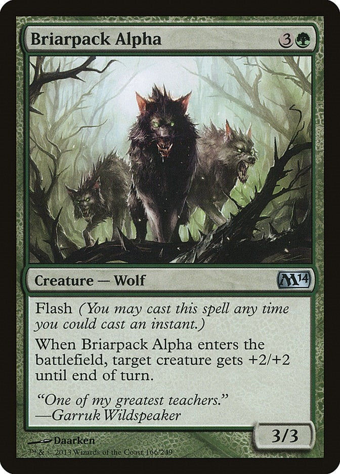 Image for Briarpack Alpha (166) (Magic 2014 (M14)) - Magic: The Gathering