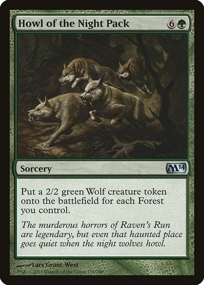 Image for Howl of the Night Pack (178) (Magic 2014 (M14)) - Magic: The Gathering