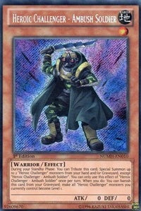 Image for Heroic Challenger - Ambush Soldier (NUMH-EN010) (NUMH) - YuGiOh