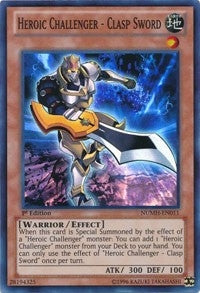 Image for Heroic Challenger - Clasp Sword (NUMH-EN011) (NUMH) - YuGiOh