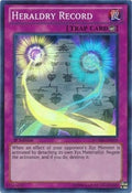Image for Heraldry Record (NUMH-EN059) (NUMH) - YuGiOh