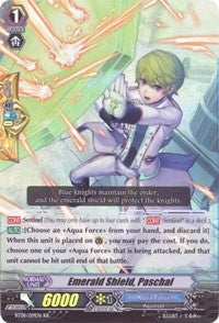 Image for Emerald Shield, Paschal (BT08/019EN) (BT08: Blue Storm Armada) - Cardfight Vanguard