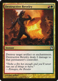 Image for Destructive Revelry (192) (Theros) - Magic: The Gathering