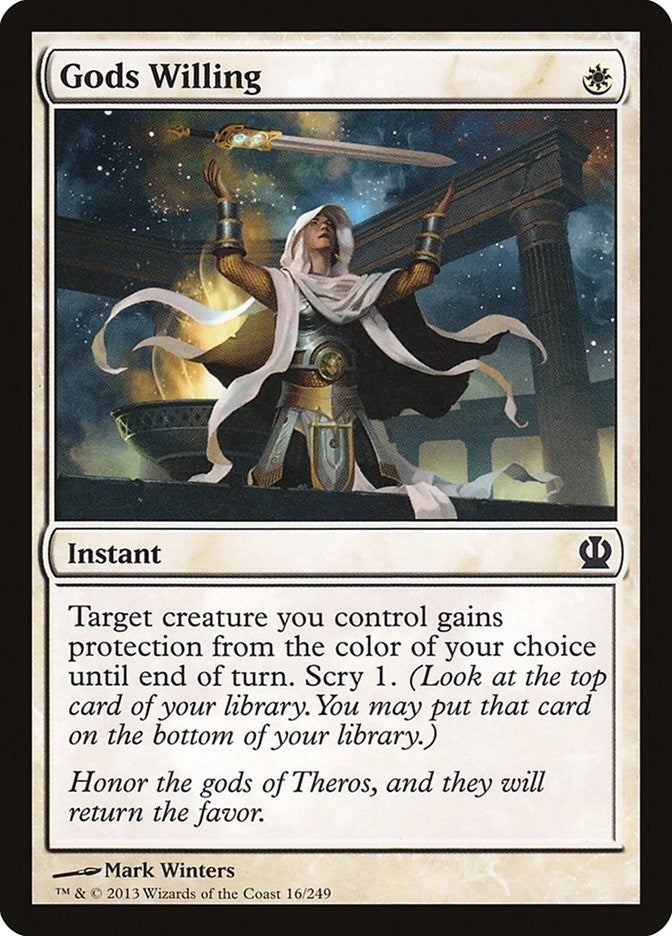 Image for Gods Willing (16) (Theros) - Magic: The Gathering