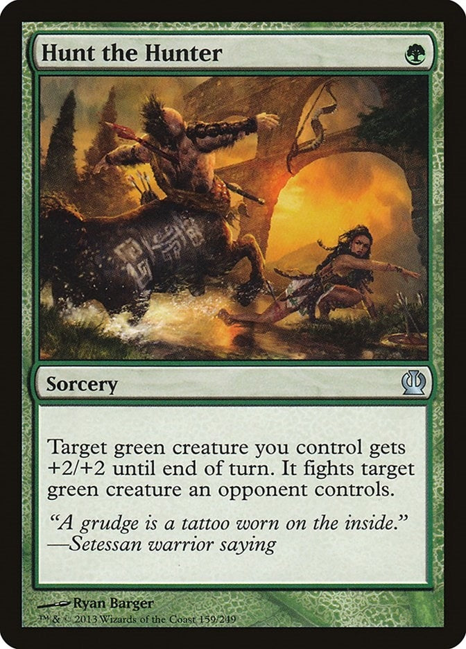 Image for Hunt the Hunter (159) (Theros) - Magic: The Gathering