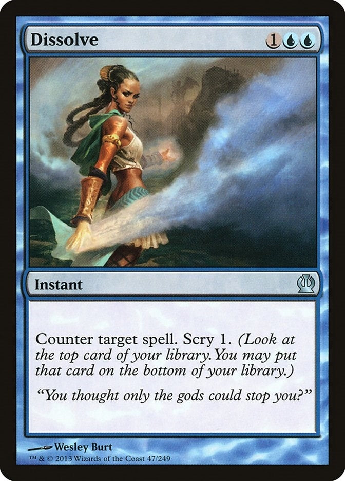 Image for Dissolve (47) (Theros) - Magic: The Gathering