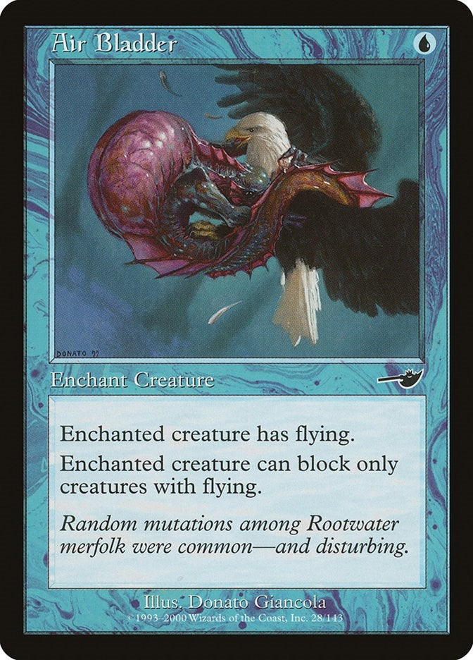 Image for Air Bladder (28) (Nemesis) - Magic: The Gathering
