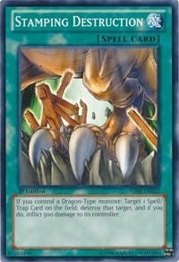 Image for Stamping Destruction (SDBE-EN022) (Structure Deck: Saga of Blue-Eyes White Dragon) - YuGiOh