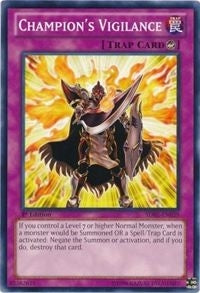 Image for Champion's Vigilance (SDBE-EN039) (SDBE) - YuGiOh