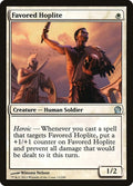 Image for Favored Hoplite (13) (Theros) - Magic: The Gathering