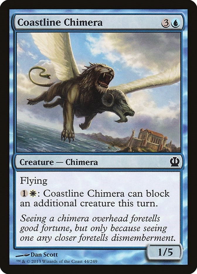Image for Coastline Chimera (44) (Theros) - Magic: The Gathering